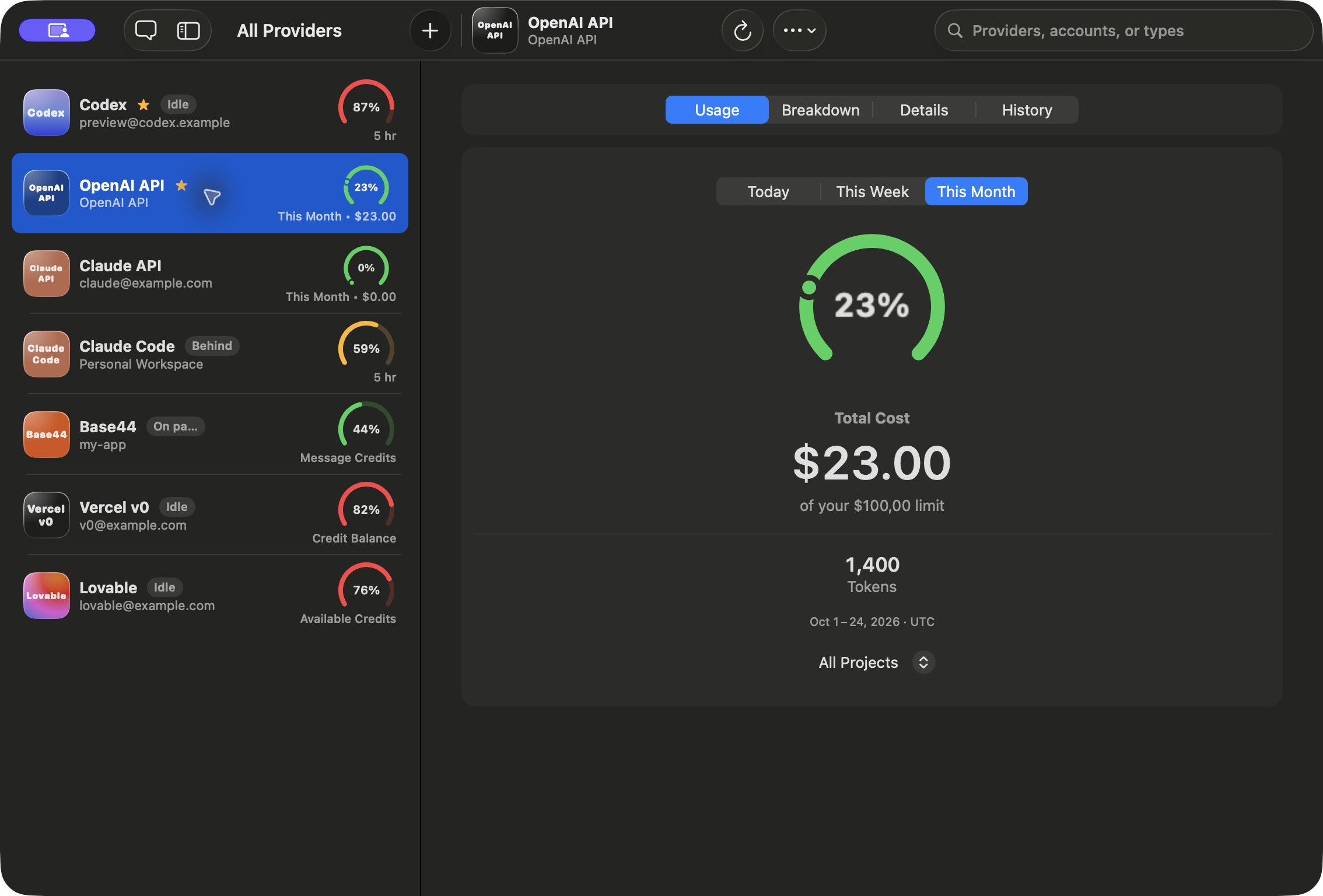 Real Tokenmaxxing spend window inside a MacBook Air screen