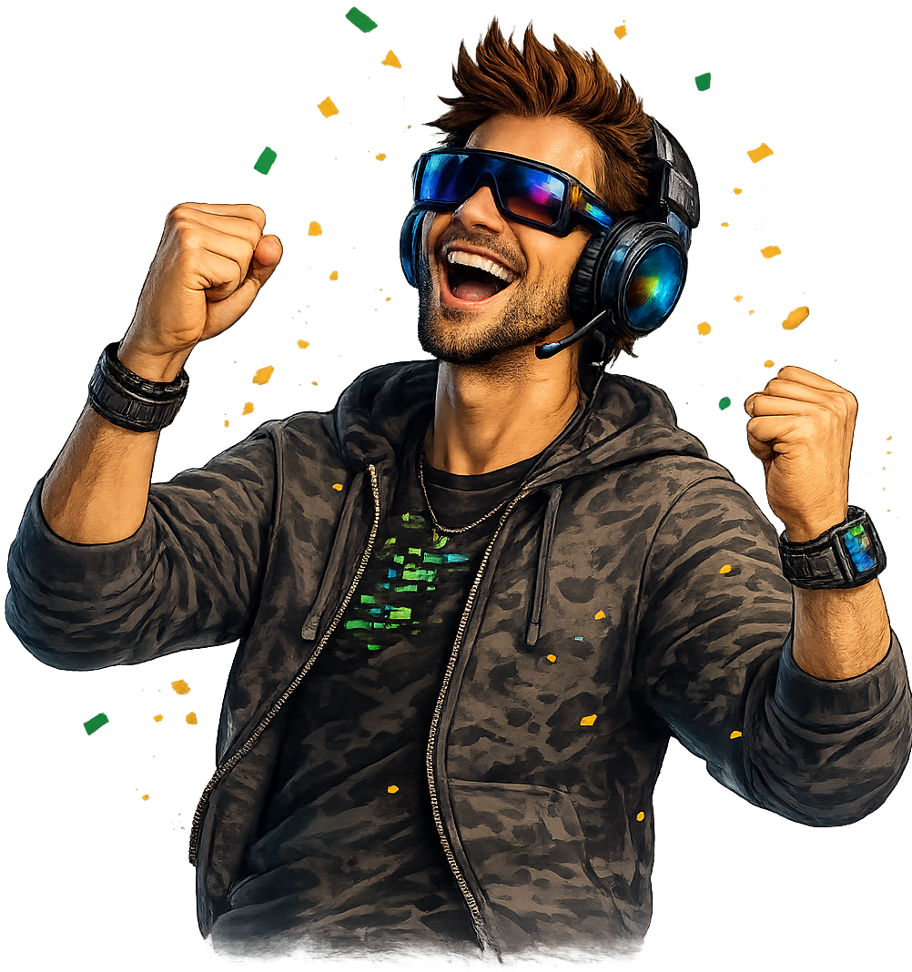 Celebrating coder from Tokenmaxxing onboarding